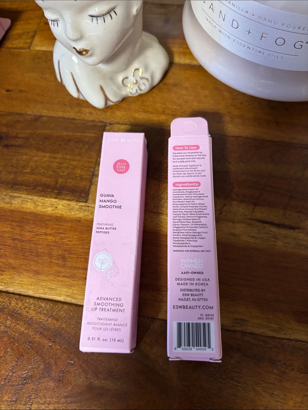 ESW Beauty Guava Mango Smoothie Advanced Lip Soothing Treatment - Lot of 2